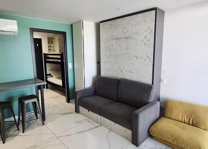 Apartment 7 Mn Mer, Refait Neuf, Cosy, Parking, Piscine La Grande-Motte